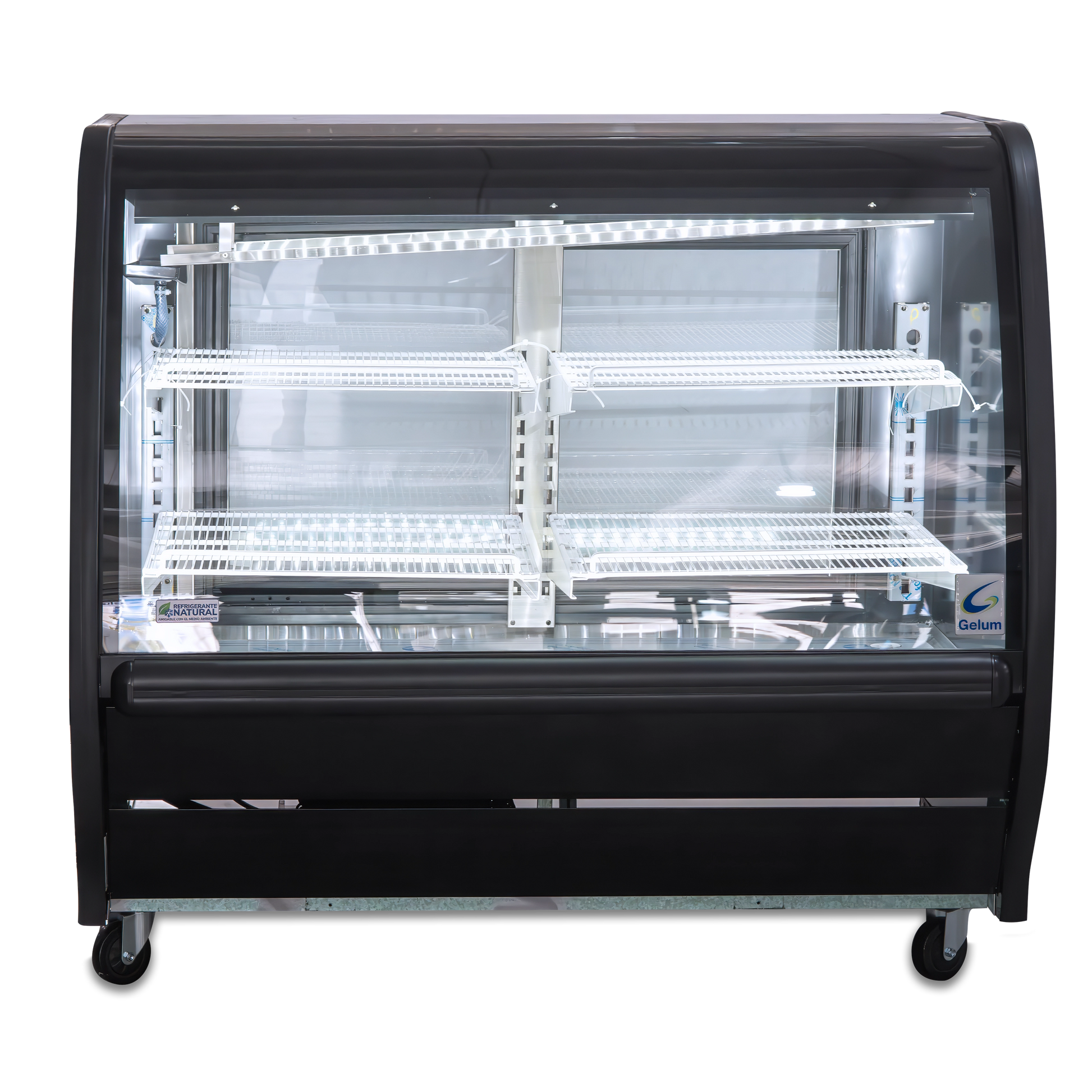 VITRINA CREMERA EXHIBIDORA GELUM | GC-VC-150 |  1.44m