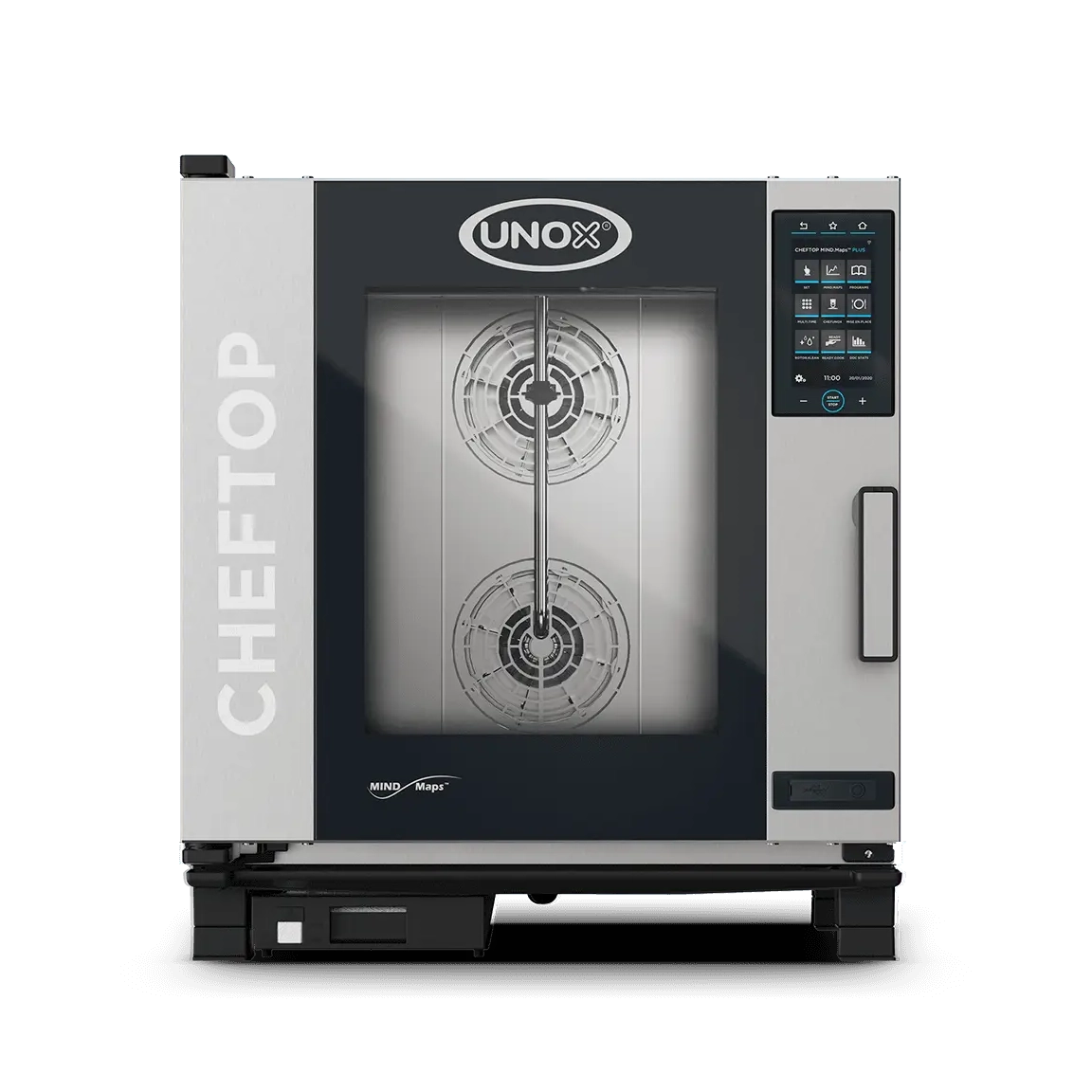 HORNO COMBINADO DE SOBREMESA GASTRONOMICO UNOX | XEVC-0711-EPRM |  7 bandejas GN 1/1 (53 × 32.5 cm)