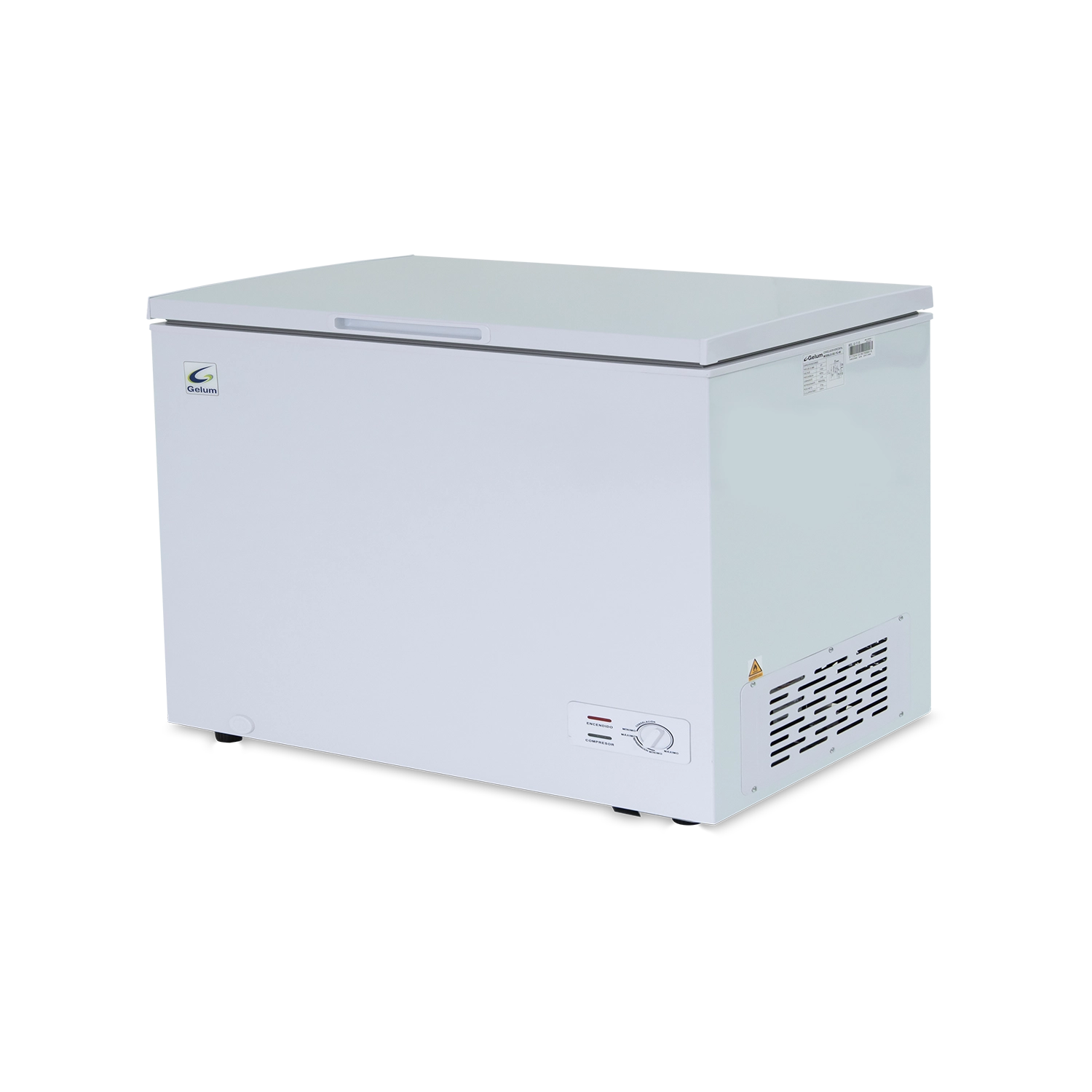 CONSERVADOR HORIZONTAL  TAPA COFRE GELUM | GC-TC-10 |  10 ft³