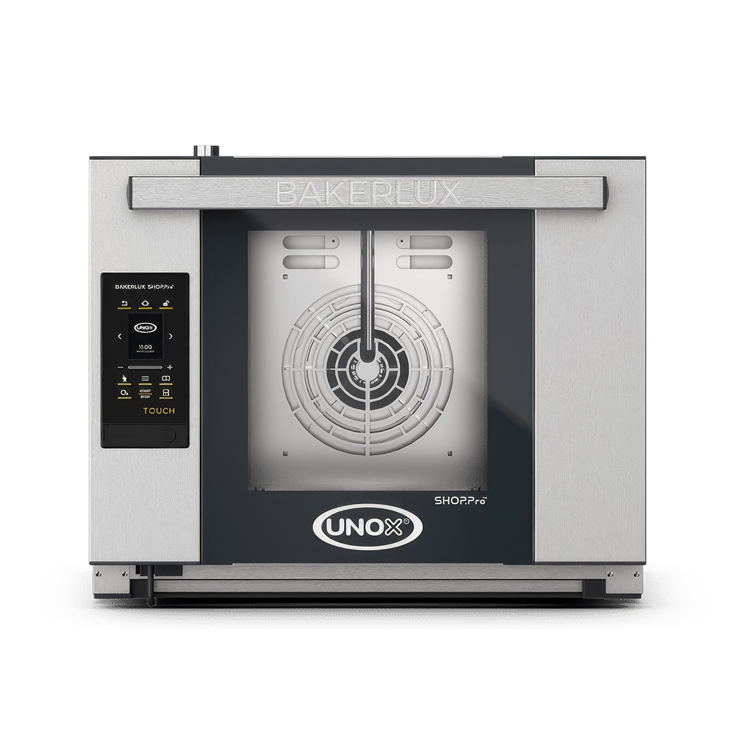 HORNO DE CONVECCIÓN ELÉCTRICO CON HUMEDAD UNOX | XEFR-04HS-ETDV |  4 bandejas (46×33 cm)