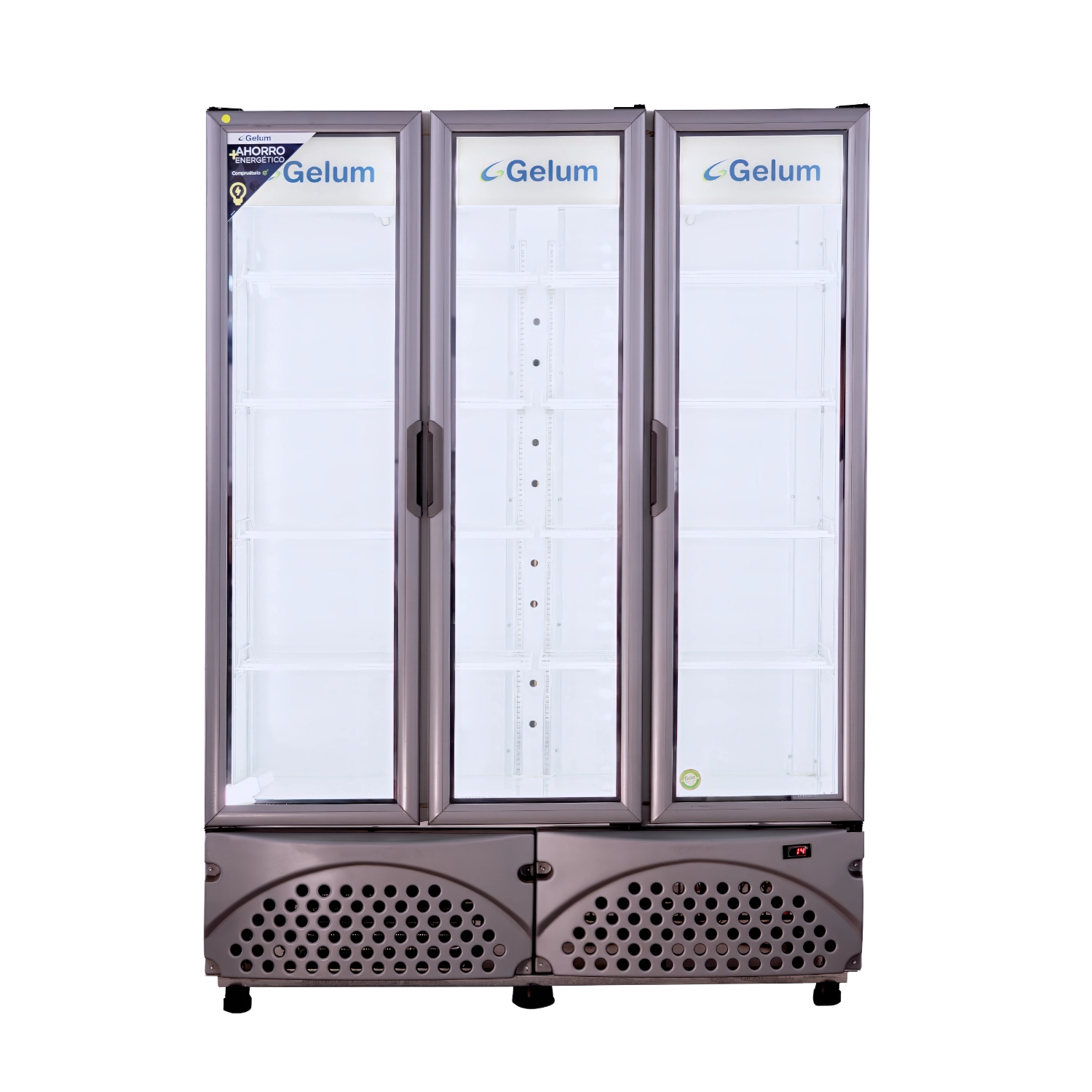 ENFRIADOR VERTICAL 3 PUERTAS 42 PIES GELUM | G3T-42-3-G |  42 ft³