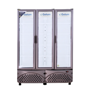 ENFRIADOR VERTICAL 3 PUERTAS 42 PIES GELUM | G3T-42-3-G |  42 ft³