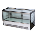 VITRINA DE MOSTRADOR RECTA FULL GLASS GELUM-DELI | GD-VFG-MR-120 |  1.2m