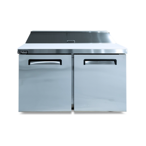 MESA DE REFRIGERACIÓN 2 PUERTAS GELUM-PROFESIONAL | GP-ME-2PS-14 |  13.7 ft³ (288 L)