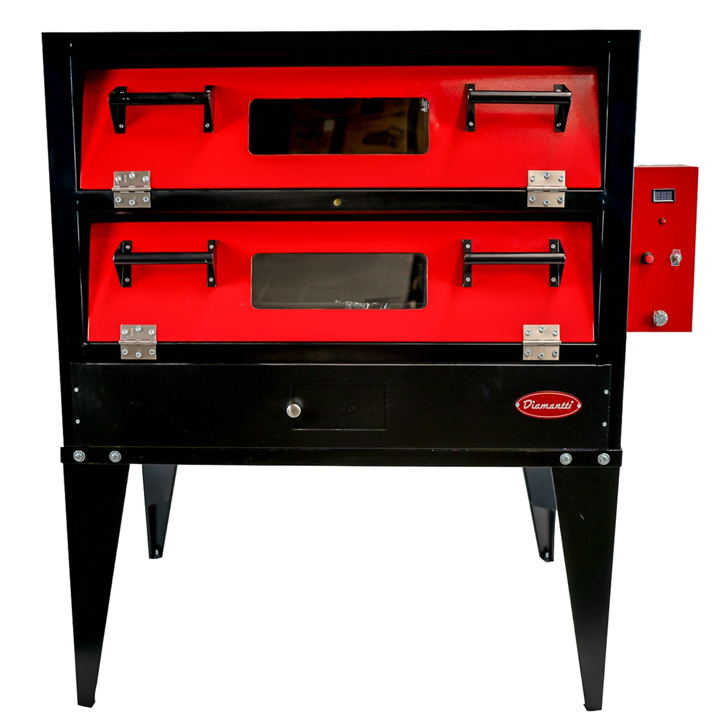 HORNO DE GAVETA CON VENTANA DIAMANTTI | HGD-4V-R |  4 charolas de 45x65 cm