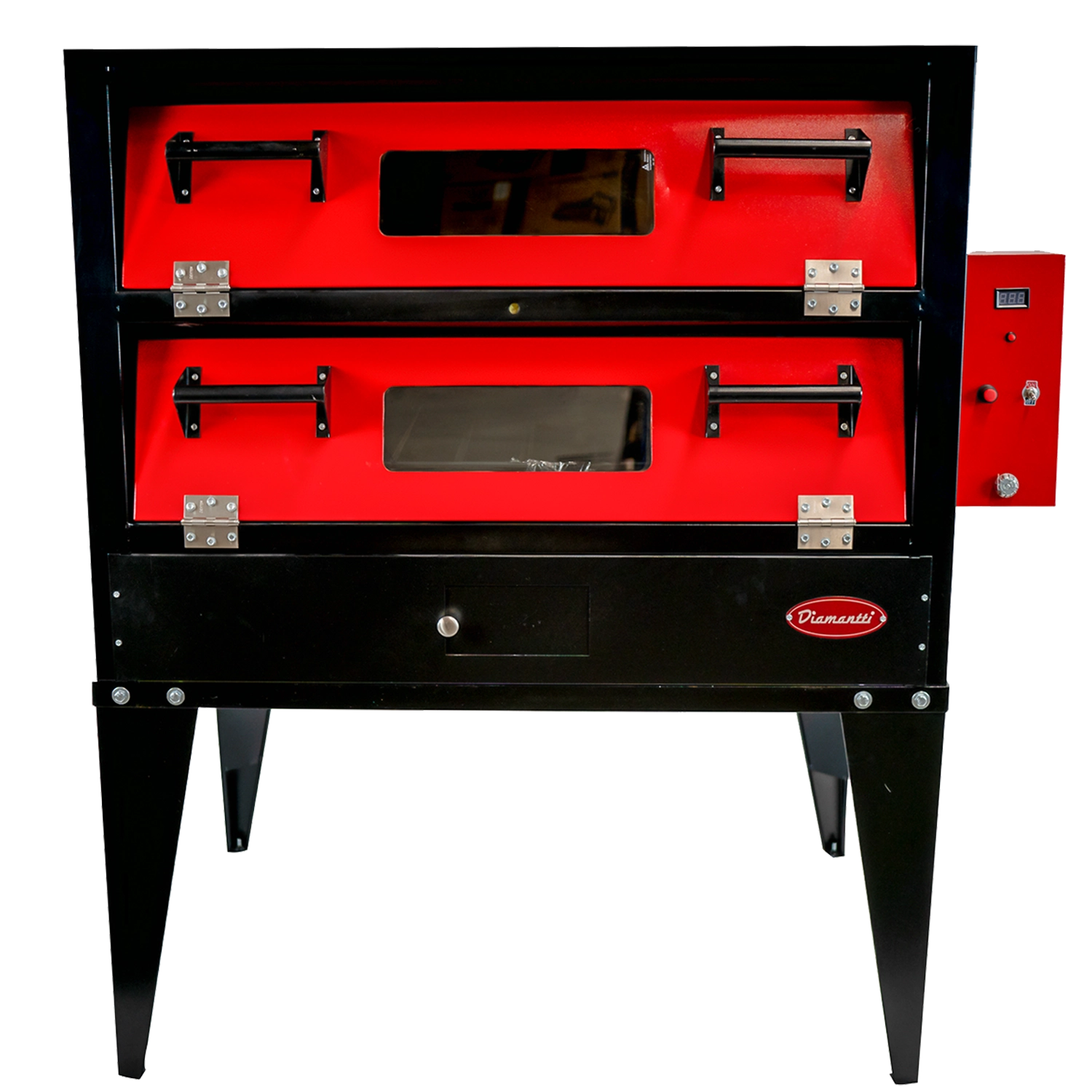 HORNO DE GAVETA CON VENTANA DIAMANTTI | HGD-4V-R |  4 charolas de 45x65 cm