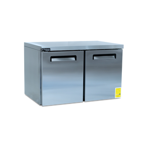 MESA REFRIGERADORA BAJO BARRA | 2 PUERTAS | GELUM-PROFESIONAL | GP-MT-RB-2PS-14 |  14 ft³  (388 L)