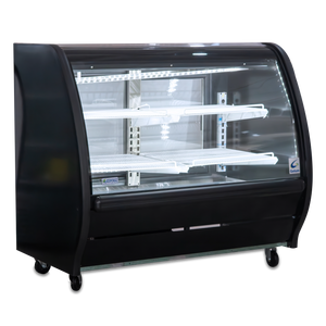 VITRINA CREMERA DE PISO CURVA GELUM | GC-VC-150 |  1.44m