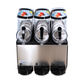 DISPENSADOR DE GRANITAS GELUM | DGG-10-3 |  3 TAZONES DE 10L.