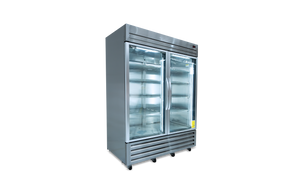 CONGELADOR VERTICAL | 2 PUERTAS DE VIDRIO | GELUM-PROFESIONAL | GP-CV-2PV-49 |  49 ft³ (1388 L)