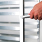 ESPIGUERO / RACK DE ALUMINIO DIAMANTTI | ESP-20 ALU |  20 charolas