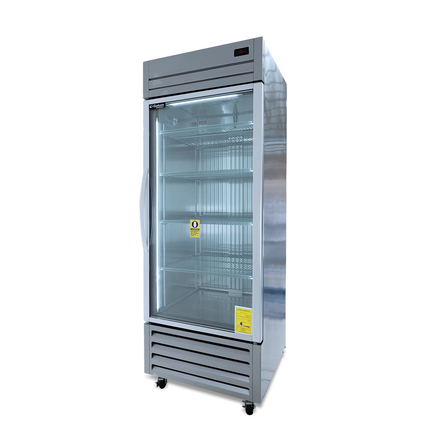 CONGELADOR VERTICAL | 1 PUERTA DE VIDRIO | GELUM-PROFESIONAL | GP-CV-1PV-23 |  24 ft³ (680 L)