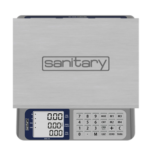 BASCULA DIGITAL CON PUERTO USB SANITARY | BMS-40-USB |  40 kg