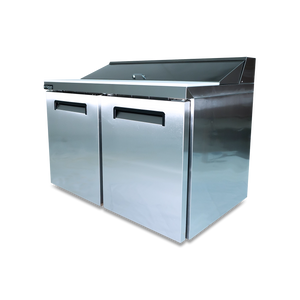 MESA DE REFRIGERACIÓN 2 PUERTAS GELUM-PROFESIONAL | GP-ME-2PS-14 |  13.7 ft³ (288 L)