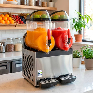 DISPENSADOR DE GRANITAS GELUM | DGG-10-2 |  2 TAZONES DE 10L