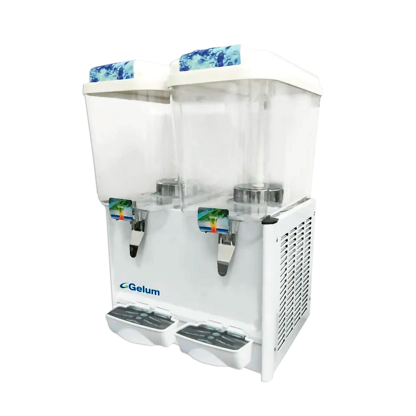 DISPENSADOR DE BEBIDAS GELUM | DBG-18-2 |  2 tazones de 18L