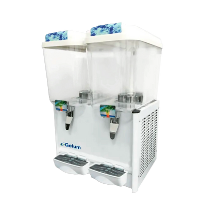 DISPENSADOR DE BEBIDAS GELUM | DBG-18-2 |  2 tazones de 18L