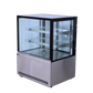 VITRINA FULL GLASS RECTA GELUM-DELI | GD-VFG-PR-90-3 |  90cm