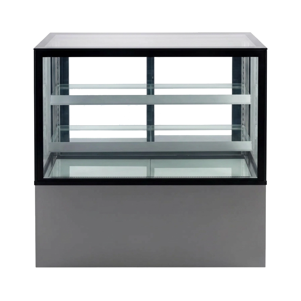 VITRINA FULL GLASS RECTA GELUM-DELI | GD-VFG-PR-150-3 |  1.50m