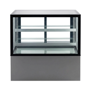 VITRINA FULL GLASS RECTA GELUM-DELI | GD-VFG-PR-150-3 |  1.50m