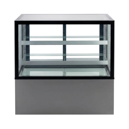 VITRINA FULL GLASS RECTA GELUM-DELI | GD-VFG-PR-150-3 |  1.50m