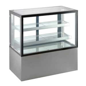 VITRINA DE PISO RECTA FULL  GLASS GELUM-DELI | GD-VFG-PR-210-3 |  2.10m