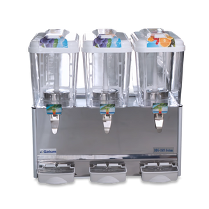 DISPENSADOR DE BEBIDAS GELUM | DBG-18-3 |  3 tazones de 18 L