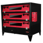 HORNO DE GAVETA CON VENTANA DIAMANTTI | HGD-9V-R |  9 charolas de 45x65 cm