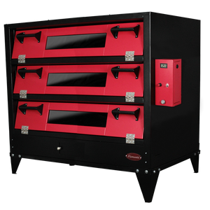 HORNO DE GAVETA CON VENTANA DIAMANTTI | HGD-9V-R |  9 charolas de 45x65 cm