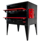 HORNO DE GAVETA CON VENTANA DIAMANTTI | HGD-4V-R |  4 charolas de 45x65 cm