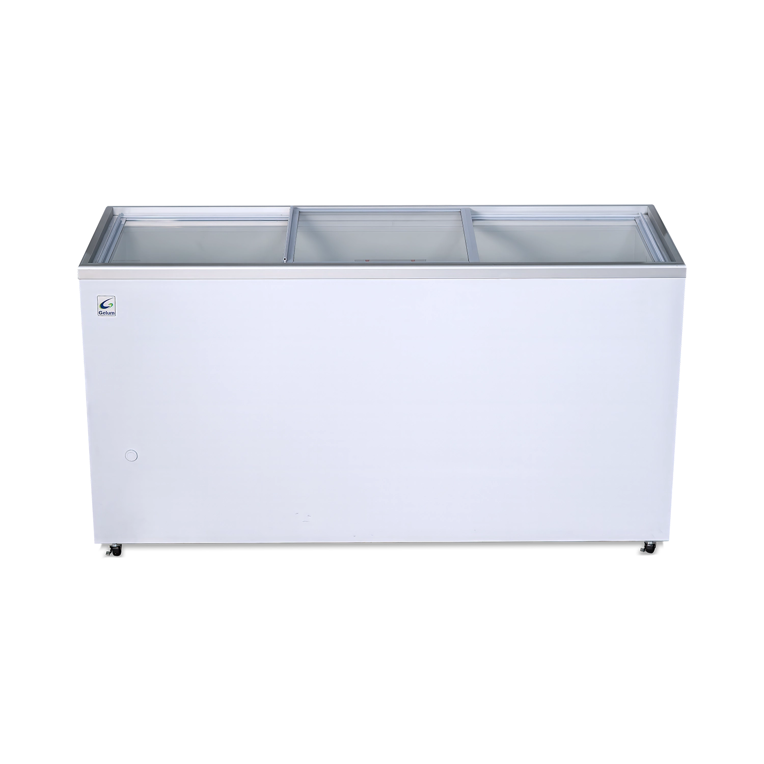 CONSERVADOR HORIZONTAL 3 PUERTAS DE VIDRIO GELUM | GC-CH-15-3 |  15 ft³