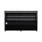 VITRINA CREMERA DE PISO CURVA GELUM | VCM-200-G |  30.88 ft³