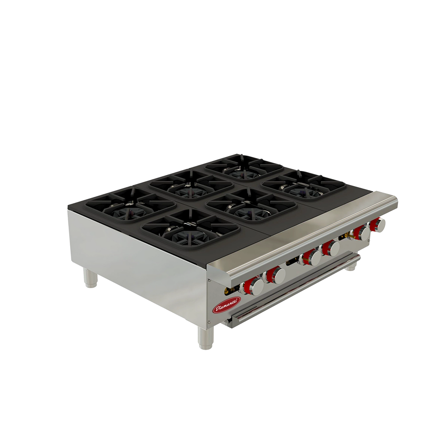 PARRILLA INDUSTRIAL MODULAR DIAMANTTI | DC-PA-6H-AI |  6 Quemadores