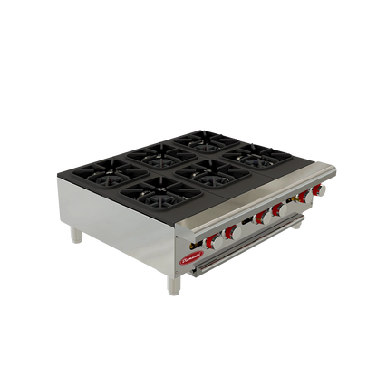 PARRILLA INDUSTRIAL MODULAR DIAMANTTI | DC-PA-6H-AI |  6 Quemadores