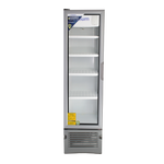 ENFRIADOR VERTICAL DE UNA PUERTA DE VIDRIO GELUM | VR-08-G |  8 ft³