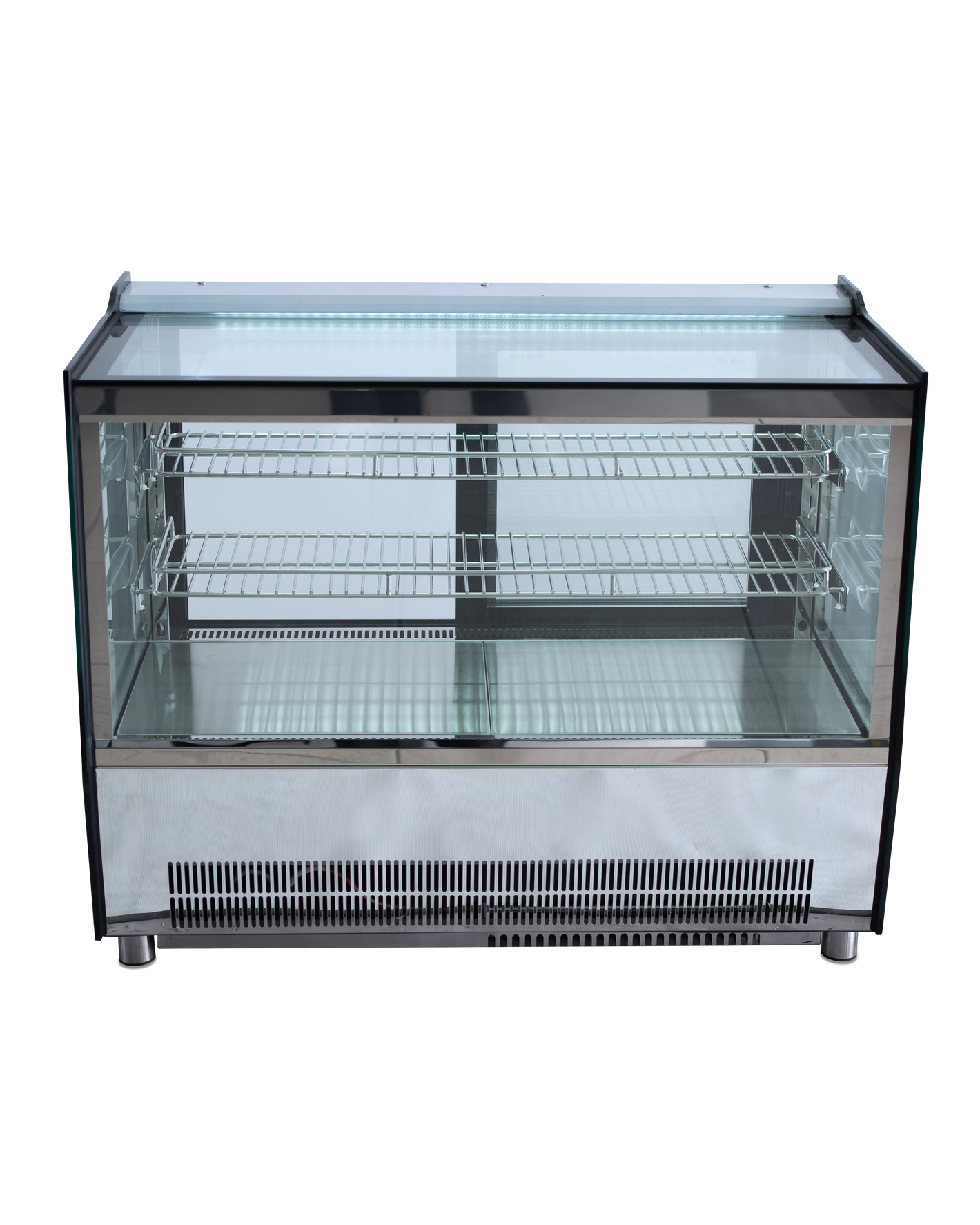 VITRINA FULL GLASS SOBREMOSTRADOR RECTA GELUM-DELI | GD-VFG-MR-66 |  66cm