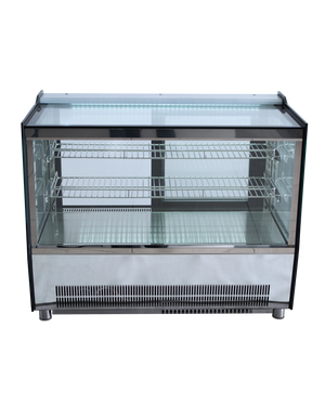 VITRINA FULL GLASS SOBREMOSTRADOR RECTA GELUM-DELI | GD-VFG-MR-66 |  66cm
