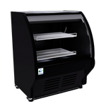 VITRINA CURVA DE EXHIBICIóN PARA PRODUCTOS FRíOS GELUM | VCM-100-G |  14.66 ft³