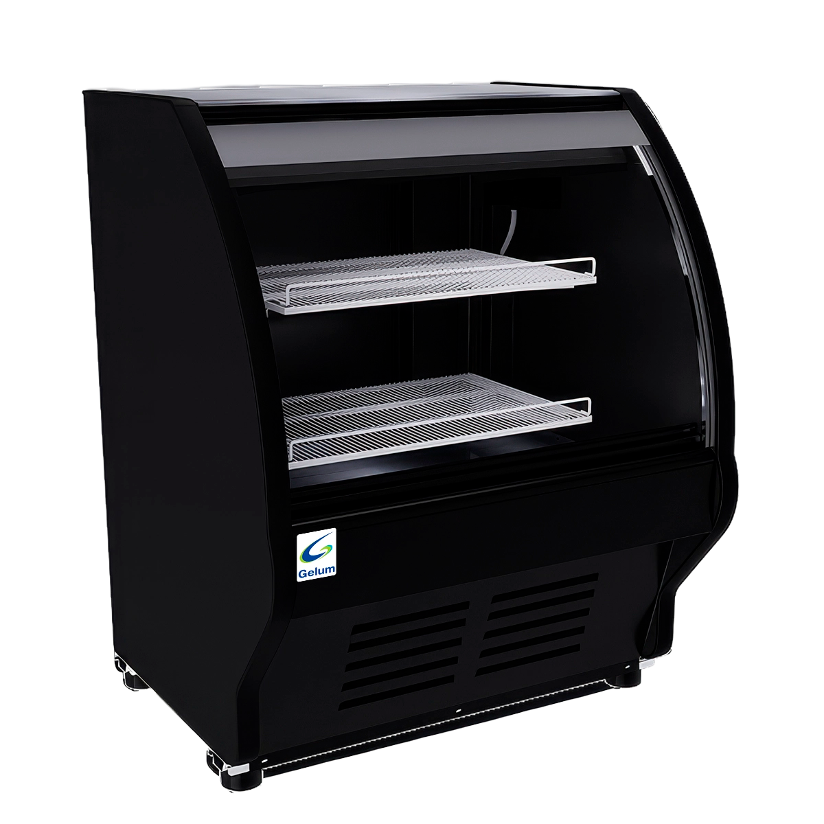 VITRINA CREMERA CURVA GELUM | VCM-100-G |  1m
