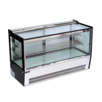 VITRINA DE MOSTRADOR RECTA FULL GLASS GELUM-DELI | GD-VFG-MR-90 |  90cm