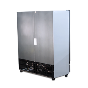 ENFRIADOR VERTICAL DE DOBLE PUERTA DE VIDRIO GELUM | VR-35-2-G |  35 ft³