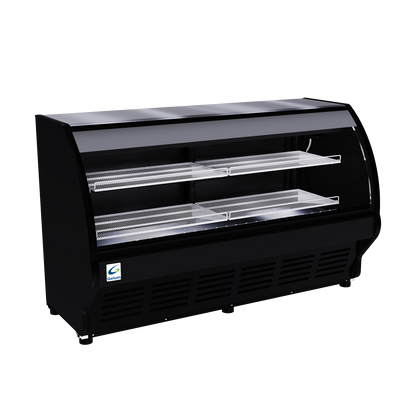 VITRINA CREMERA DE PISO CURVA GELUM | VCM-200-G |  30.88 ft³