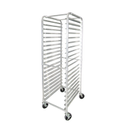 ESPIGUERO / RACK DE ALUMINIO DIAMANTTI | ESP-20 ALU |  20 charolas de 45 x 65
