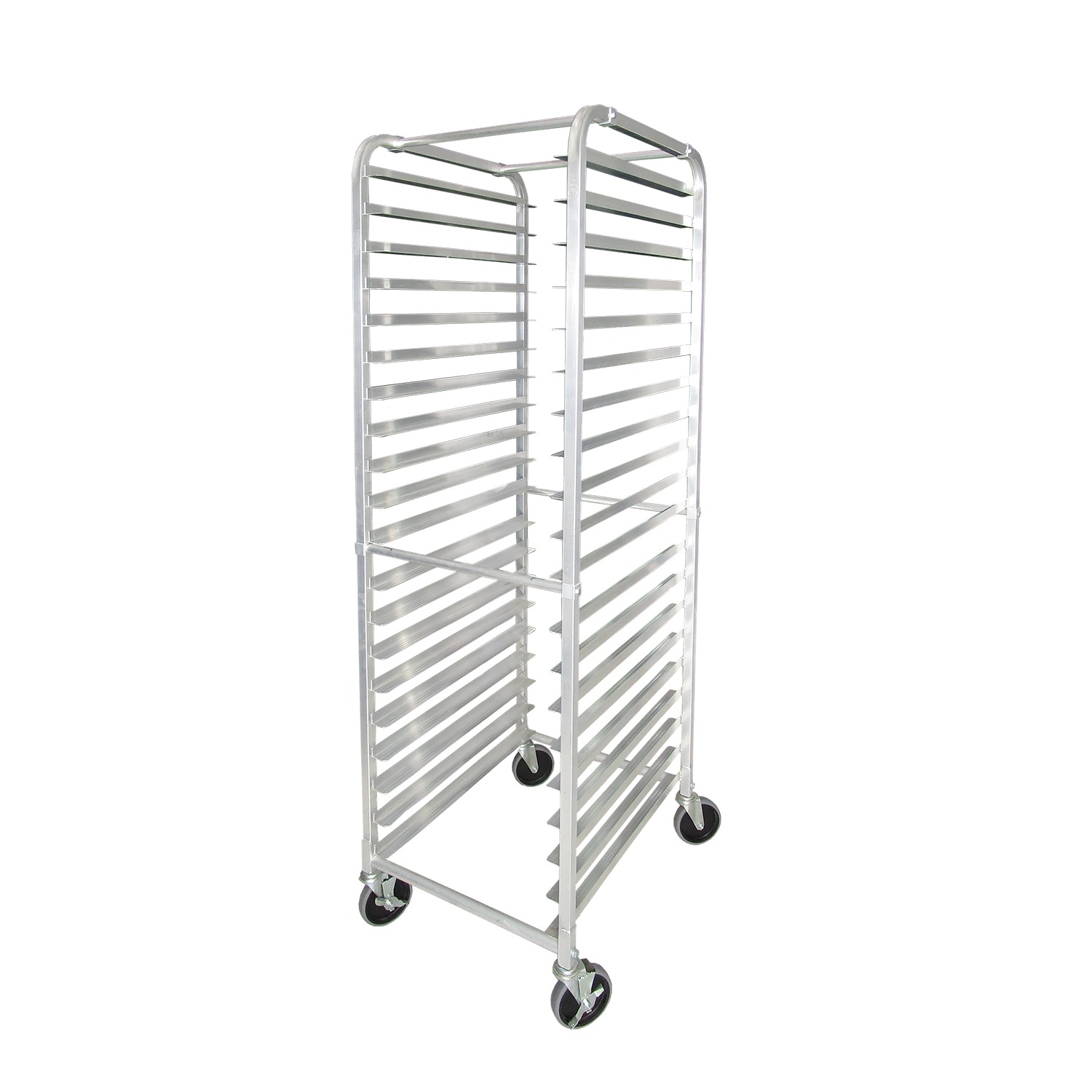 ESPIGUERO / RACK DE ALUMINIO DIAMANTTI | ESP-20 ALU |  20 charolas