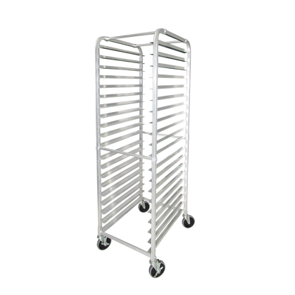ESPIGUERO / RACK DE ALUMINIO DIAMANTTI | ESP-20 ALU |  20 charolas
