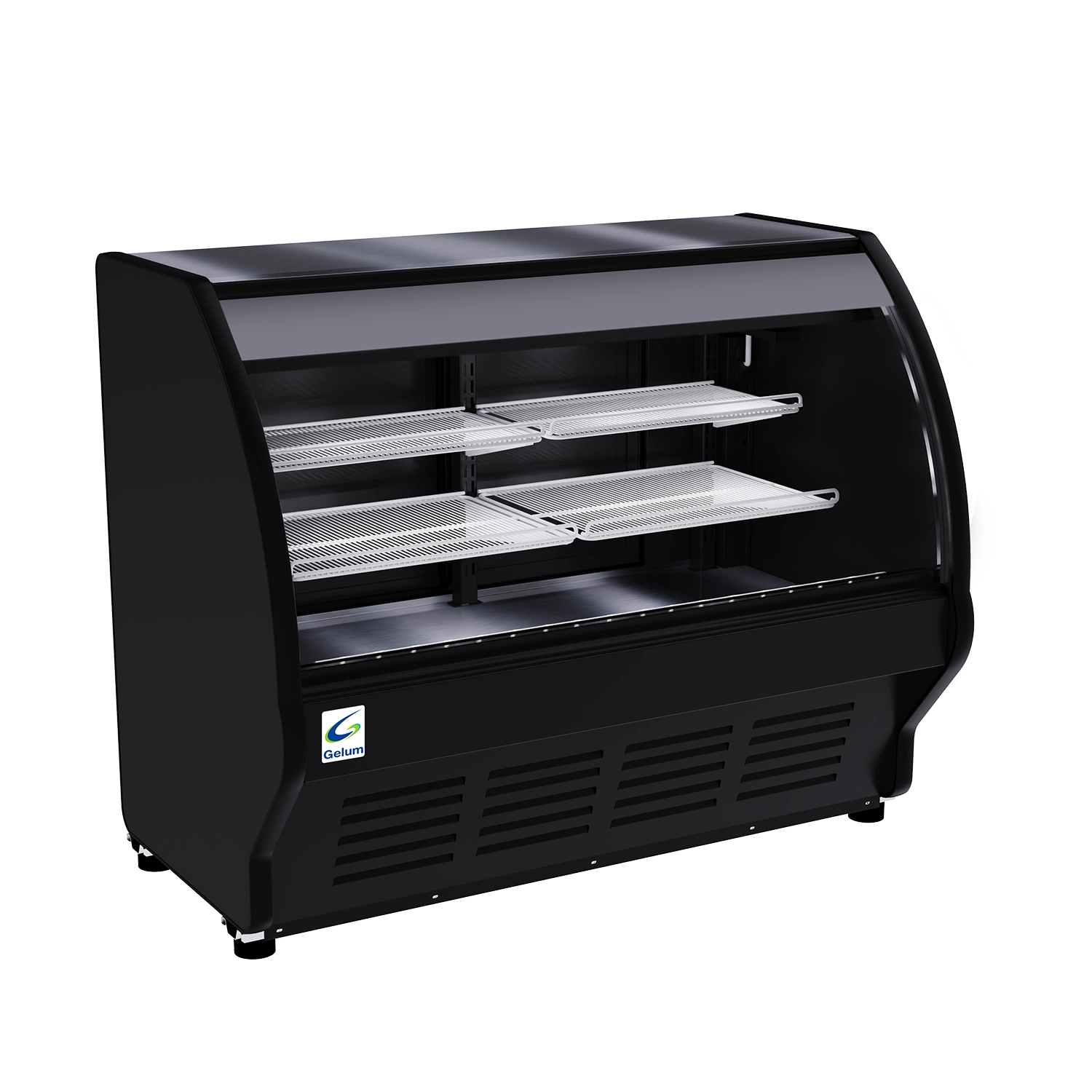 VITRINA CREMERA DE PISO CURVA GELUM | VCM-150-G |  150m