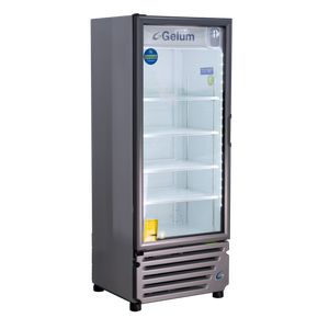 ENFRIADOR VERTICAL DE UNA PUERTA DE VIDRIO GELUM | GC-EV-17-E1 |  17 ft³