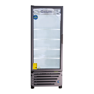 ENFRIADOR VERTICAL DE UNA PUERTA DE VIDRIO GELUM | GC-EV-17-E1 |  17 ft³